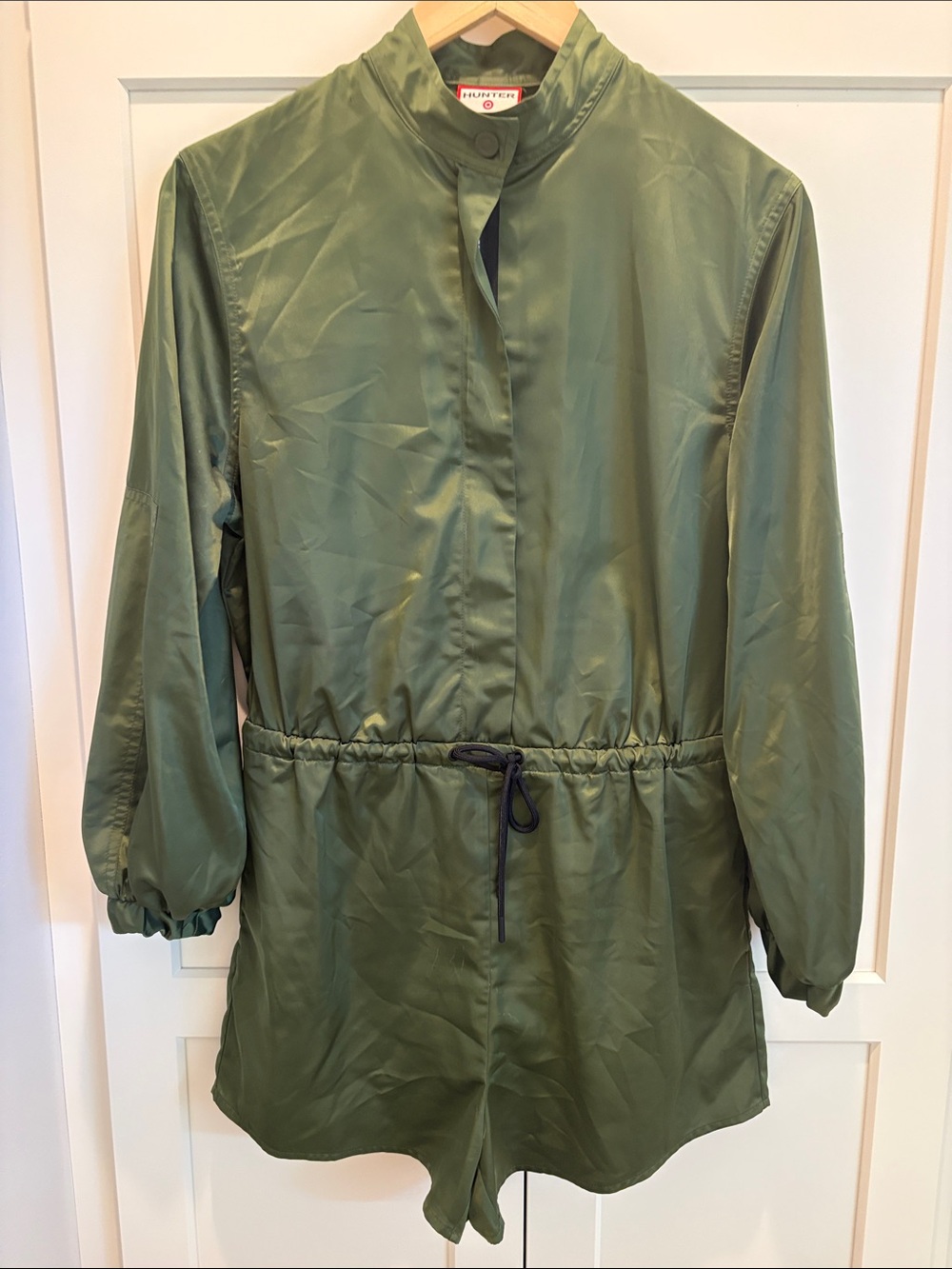 Hunter for Target Olive Green Lightweight Drawstring Romper